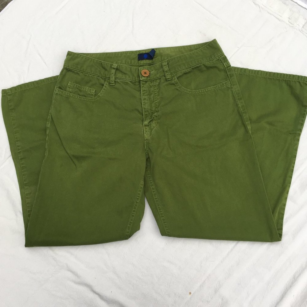 Blue Dot cropped pants